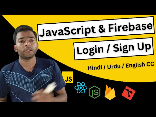 JavaScript Firebase Tutorial: Realtime Database and Authentication | Step-by-Step Guide