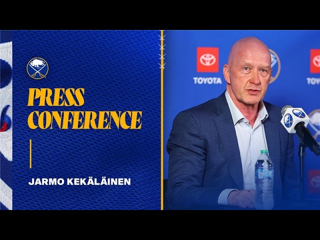 "Esto es solo el comienzo" | Jarmo Kekäläinen, gerente general de los Buffalo Sabres, sobre la te...