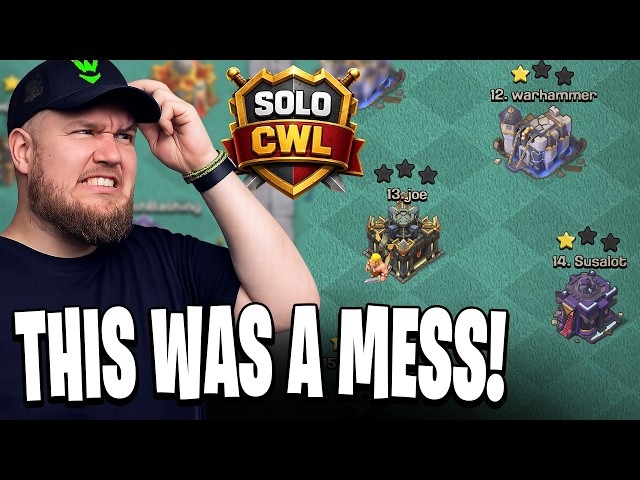 Solo CWL is BACK... This Was a Disaster!