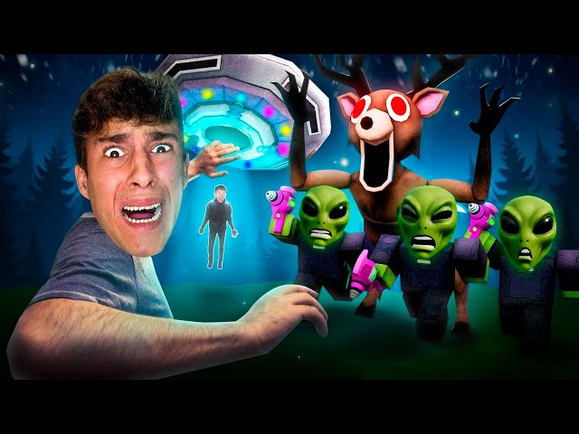 WE DEFEAT THE ALIENS IN 99 NIGHTS IN THE WOODS!! 😱