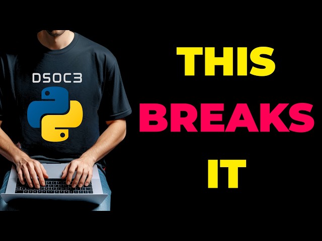 Stop Making These 4 Common Python Syntax Errors! (EP08)