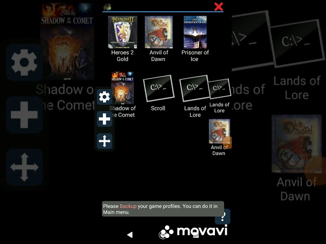 Magic DosBox - Lands of Lore Throne of Chaos configuration for Android