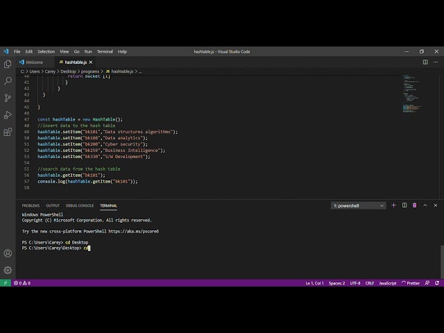 Implementing Hash Tables in JavaScript