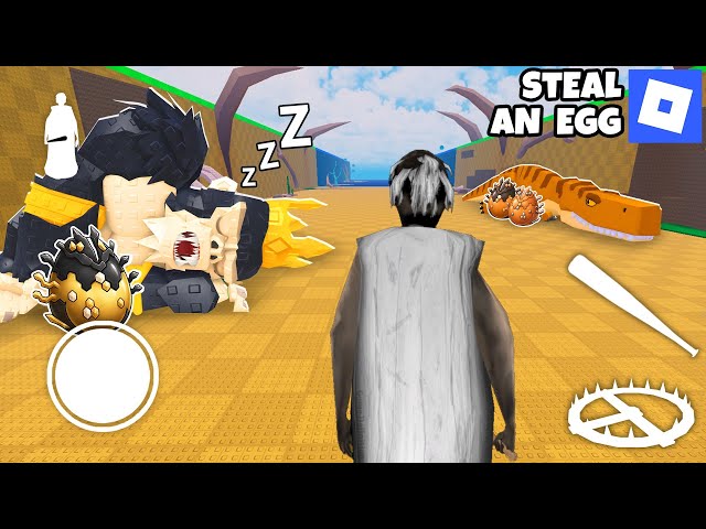 GRANNY STOLE THE ETERNAL EGG in STEAL AN EGG Roblox! 🐣 Game Definition hindi ROBLOX STEAL AN EGG.