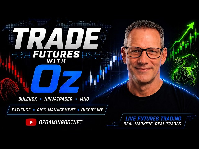 Trade Futures with Oz - MNQ - Journey to my first payout with Bulenox!