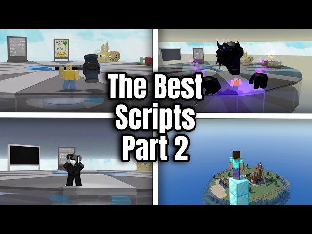 THE BEST CHARACTER SCRIPTS Part 2 (ROBLOX DELTA)👾 #roblox
