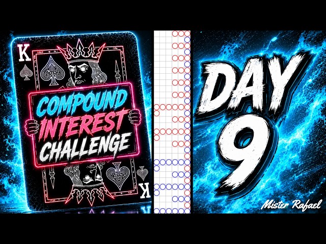 DAY 9 | Compound Interest Challenge Using My New Baccarat Algorithm!