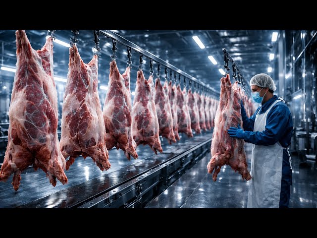 Inside a Fully Automated AI Goat Meat Factory | From Farm to Export (Silent Documentary)