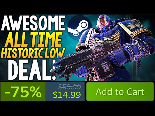 ABSOLUTELY AWESOME ALL TIME HISTORIC LOW STEAM PC GAME DEAL + MORE GREAT STEAM GAME DEALS!