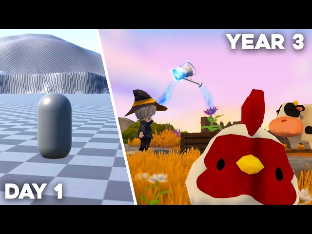 3 years MAKING an OPEN-WORLD game