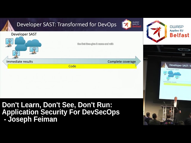 AppSec EU 2017 Application Security For DevSecOps by Joseph Feiman.mp4