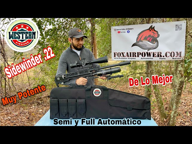 Western Sidewinder .22 PCP Semi and Full Automatic (One of the best PCP air rifles) #pcpairrifle ...