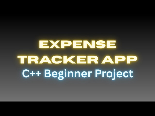C++ Expense Tracker | Beginner C++ Project with Arrays | Add, Delete & Summary | @ExcitedNuclei