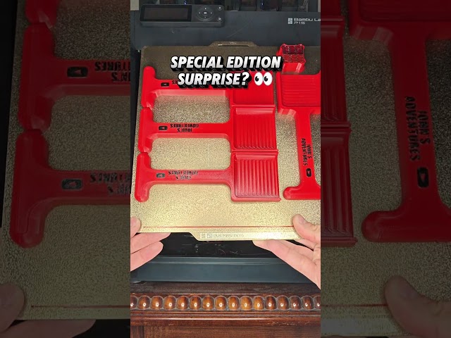 Special edition surprise?... 👀 #3dprinting #diy #maker