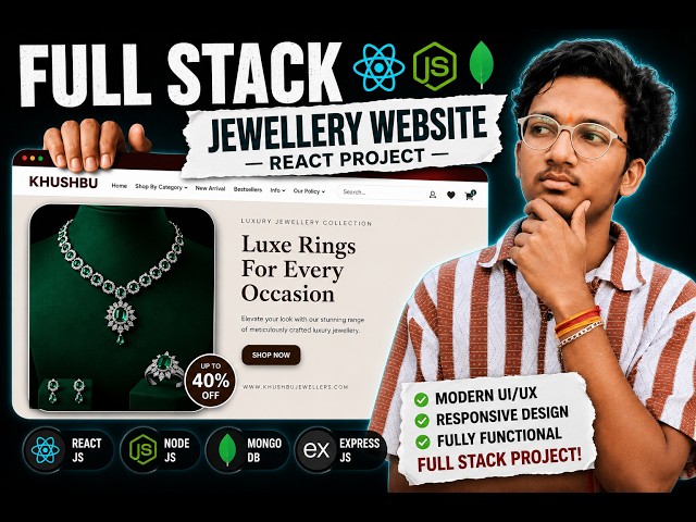 Complete Jewellery E-commerce Website | React, Node, Express, MongoDB