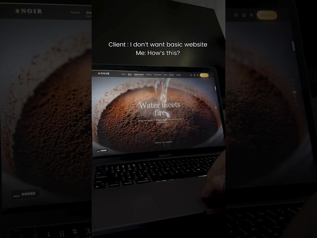 I Made A 3d scroll effect website using claude and motionsite