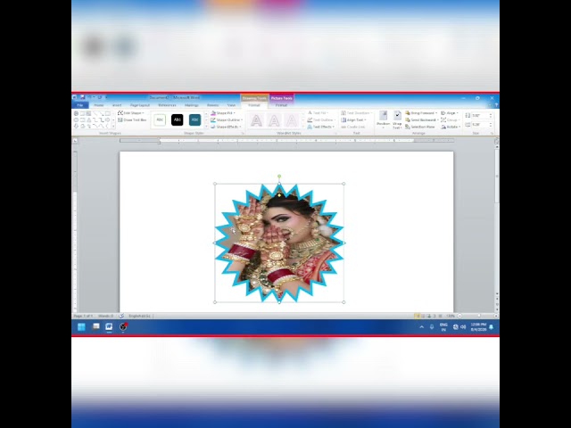 How to create Star in Microsoft word माइक्रोसॉफ्ट वर्ड में डिजाइन में स्टार बनाना सीखे