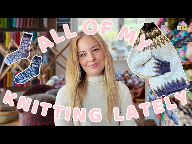 Getting Ready for Fall 🍂 Cozy WIPS & a Very Special Cardigan | Knitting Podcast