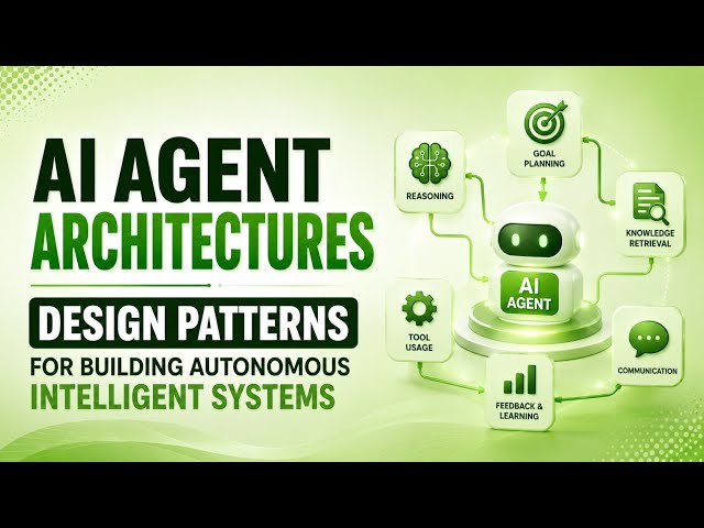 AI Agent Architectures | Design Patterns for Building Autonomous Intelligent Systems | Uplatz