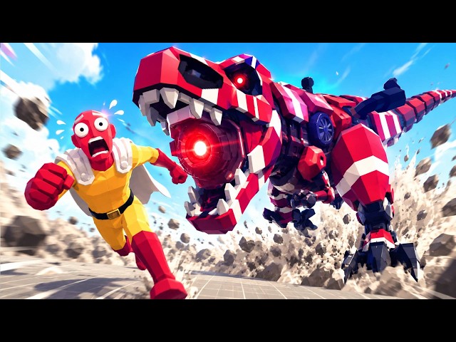 ( NEW SUPER MOD ) MECH T-REX vs EVERY STRONGEST BOSS | TABS - Totally Accurate Battle Simulator