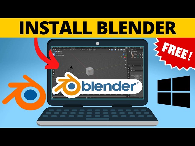 How to Download Blender on PC & Laptop for FREE