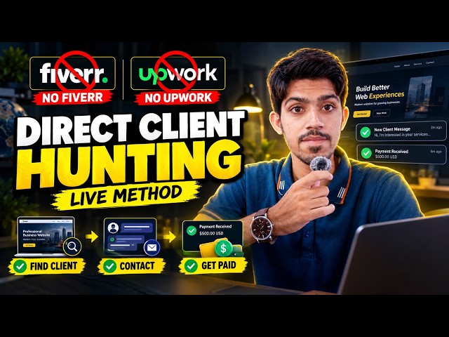 How to Find Direct Clients Without Fiverr or Upwork?