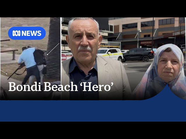 Parents of Bondi Beach ‘hero’ speak on son’s bravery | ABC NEWS