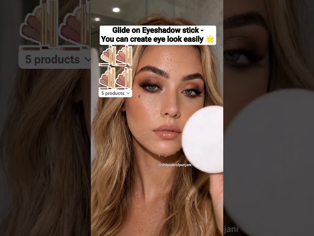 Glide on Eyeshadow sticks🌟 #short #viral #eyeshadow #eyeshadowtutorial #eyemakeup #eyemakeuptutorial