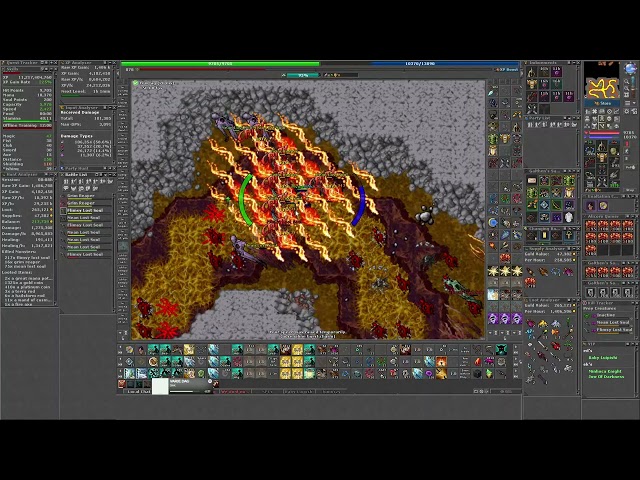 Tibia | 875 RP | Flimsy Venore/PH | 11kk/h Raw Peak (POST REBALANCE) | Raw Recording