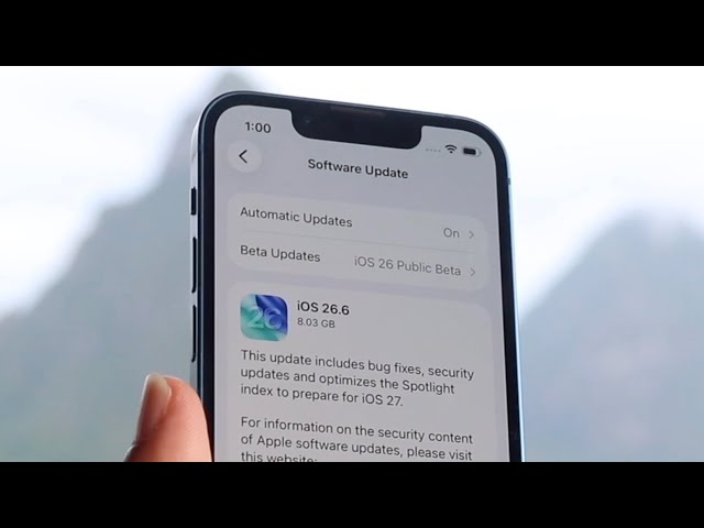 Stay Away From iOS 26.6