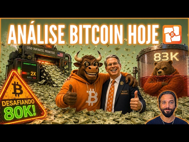 🔥BITCOIN HOJE: DESAFIANDO 80K! E AGORA? ACABOU BEAR MARKET OU NÃO? TUDO QUE VC PRECISA SABER!