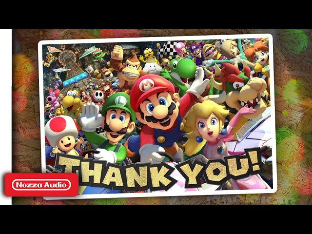 (NEW) Mario Kart 8 Deluxe - Booster Course Pass Credits (Classic Ver.2)