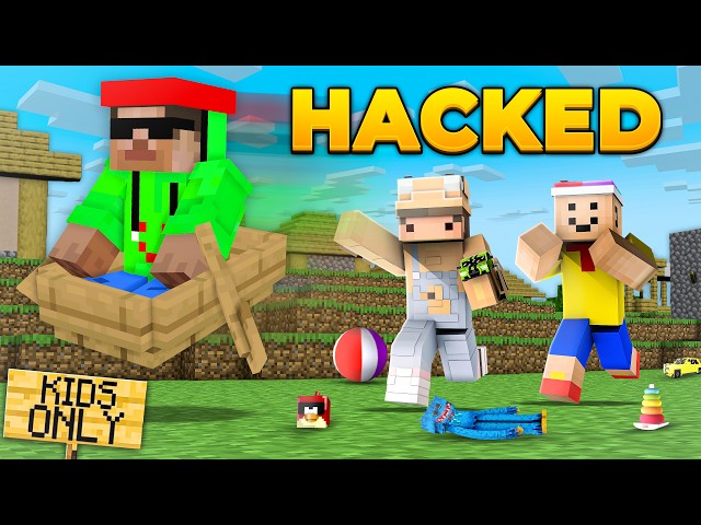 I Hacked into a 'KIDS ONLY' SMP In Minecraft...