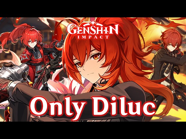 Can You STILL Beat Genshin Impact Using Only Diluc?! (2026 Version)