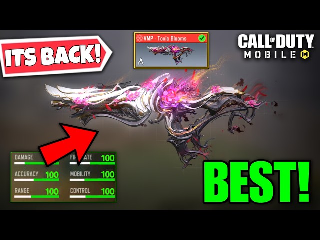VMP "0 RECOIL" GUNSMITH BUILD | Best VMP Gunsmith Loadout | Season 5 COD Mobile