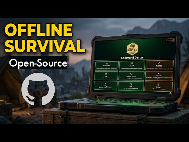 This open-source Survival Computer will reboot humanity after the apocalypse (Project NOMAD)
