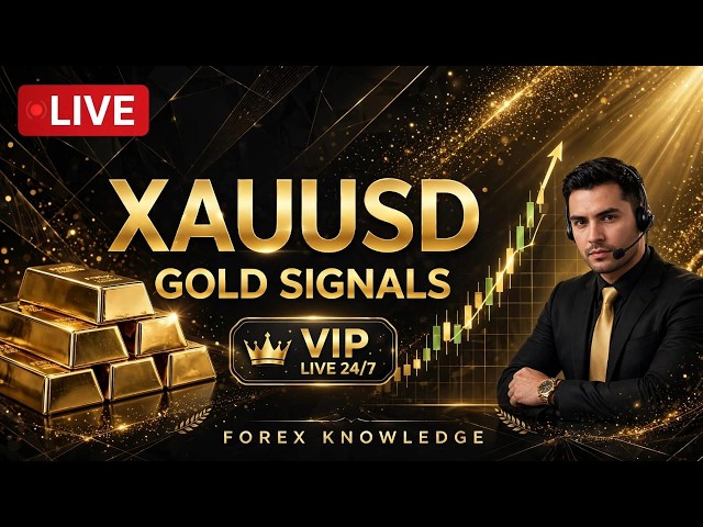🔴 LIVE: XAUUSD GOLD Live Trading | Gold Signals Live | Forex Knowledge