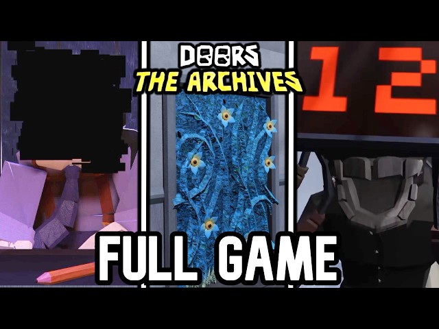 DOORS: The Archives - Full Walkthrough (FULL GAME) | Roblox