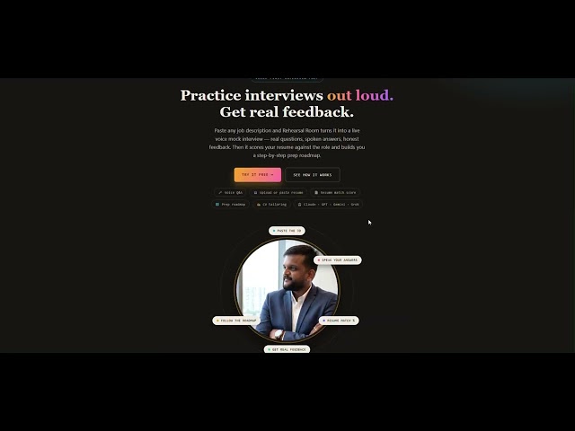 AI Voice Mock Interview Tool v2 - Resume Match Score + Update Resume +Voice  Mock Interview Tool