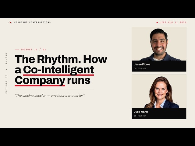 The Rhythm. How a Co-Intelligent Company runs