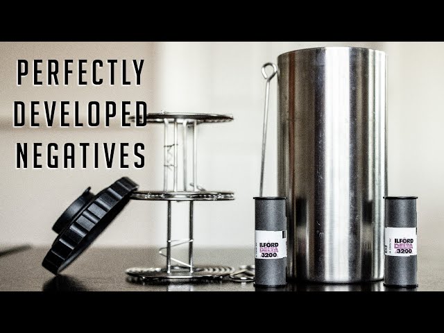 Black and white film development for beautiful negatives