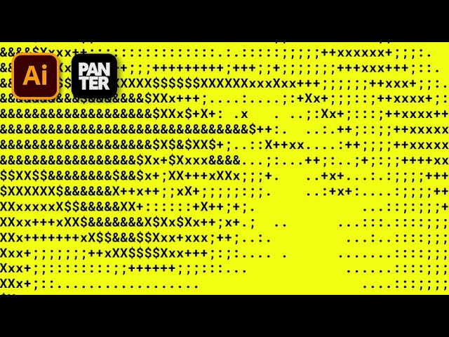 Create Vector ASCII Code In Illustrator