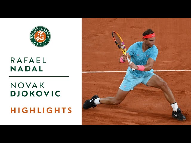 Rafael Nadal vs Novak Djokovic - Resumen de la Final | Roland-Garros 2020