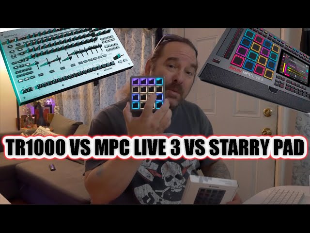 TR1000 vs MPC Live 3 vs Donner Starry Pad mini #donnermusic