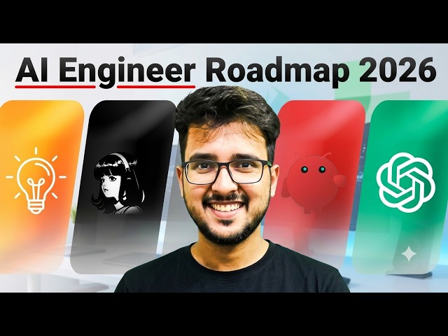 AI Engineering Roadmap 2026 (FREE) | Become an AI Engineer & Get ₹50L+ Jobs 🚀