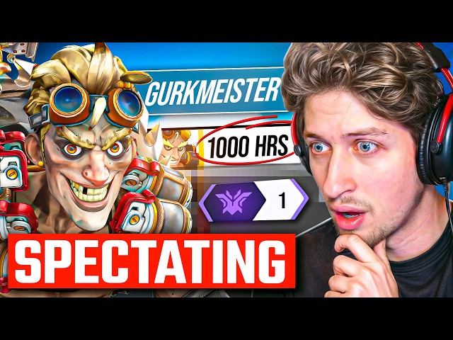 SPECTATING THE #1 JUNKRAT IN OVERWATCH