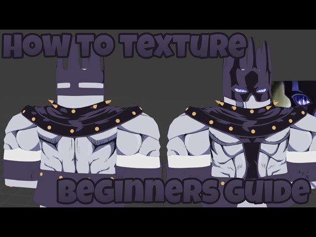 (Tutorial) How to texture on blender