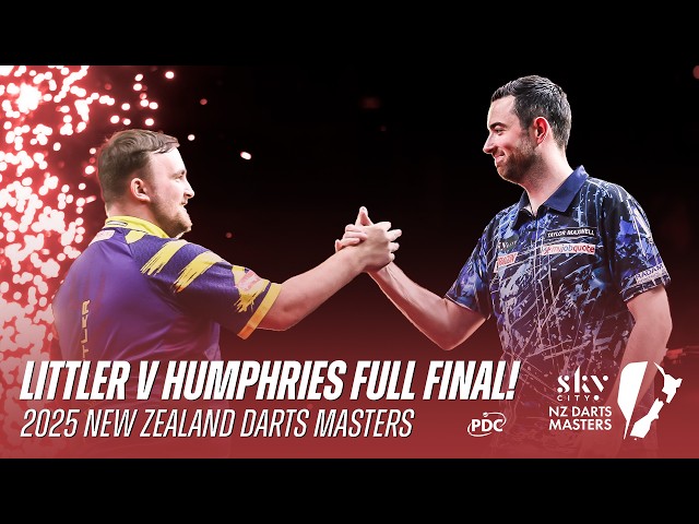 115 AVERAGE! ☢️ | Luke Littler vs Luke Humphries | 2025 NZ Darts Masters Final