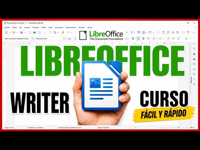 ✅ Libreoffice WRITER como USAR 🚀 ¡APRENDE FACIL Y RAPIDO!