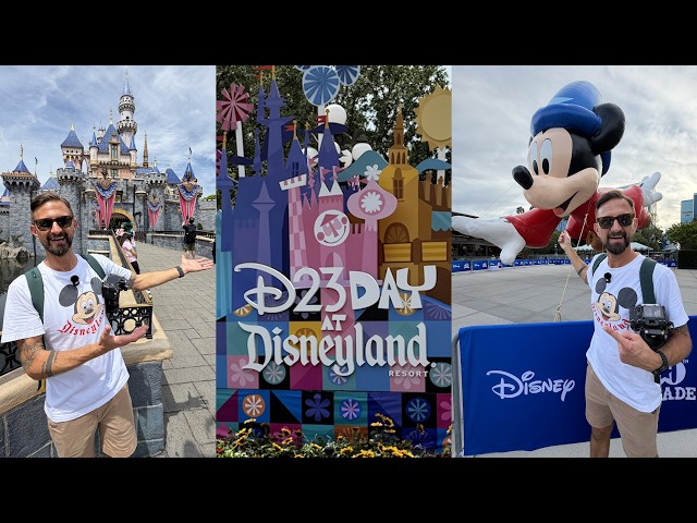 D23 Day At Disneyland! | Pixar Place Check In, Favorite Dark Rides & Disney Princesses Concert!